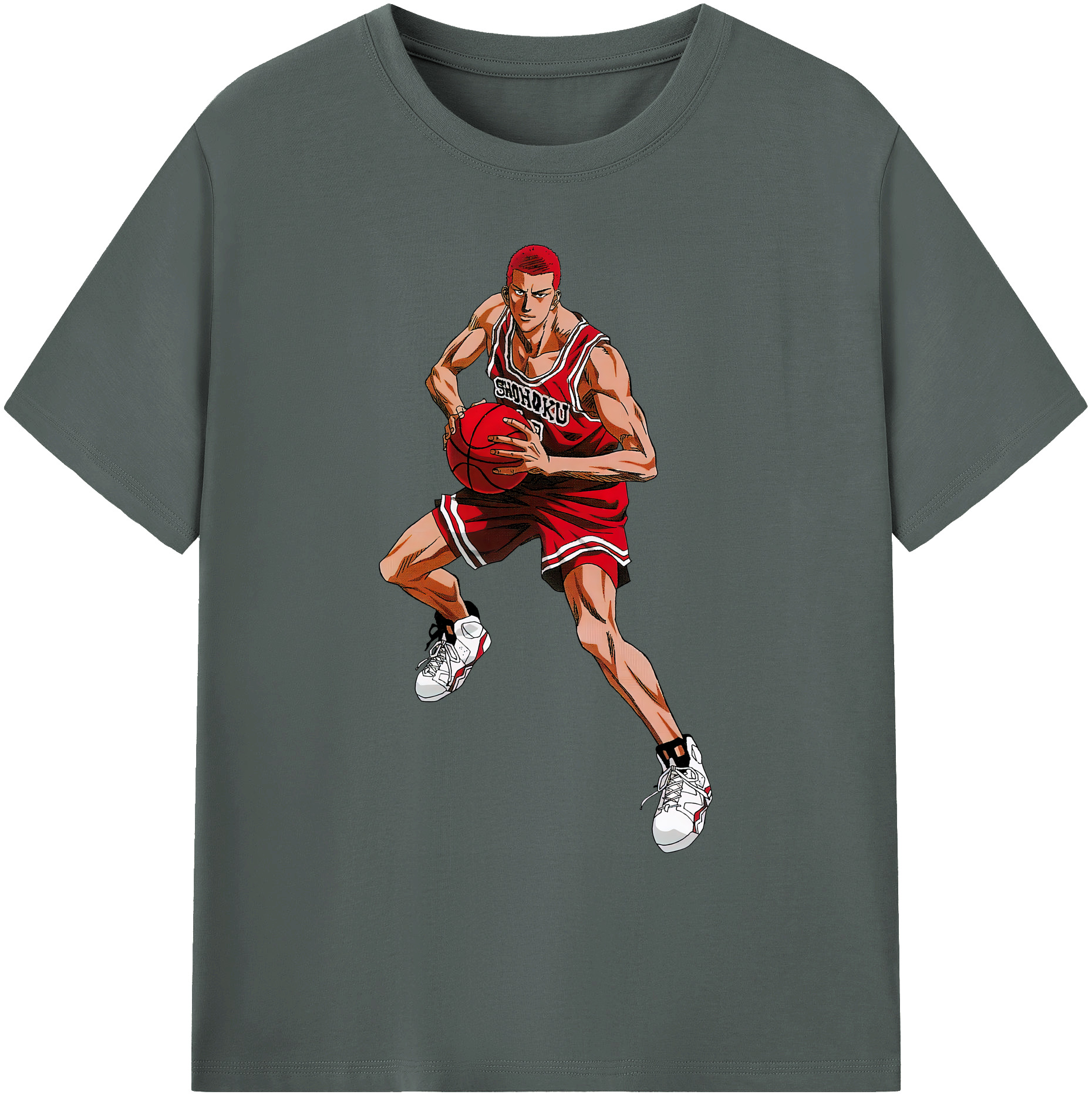 （画像用） SLAM DUNK／スラムダンク 綿100％ メンズ半袖Tシャツ｜肌触りやわらか＆通気性